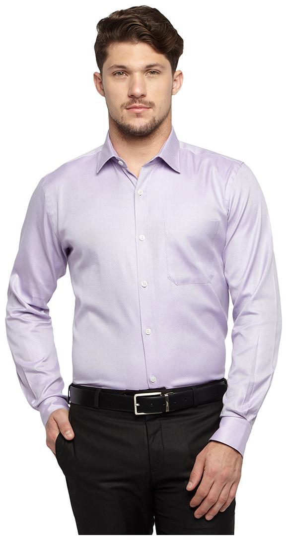 

Raymond Men Regular fit Formal Shirt - Purple