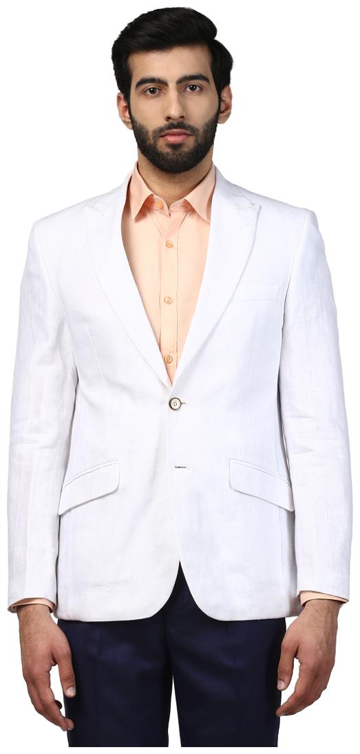 

Raymond Light Fawn Linen Contemporary Fit Blazer