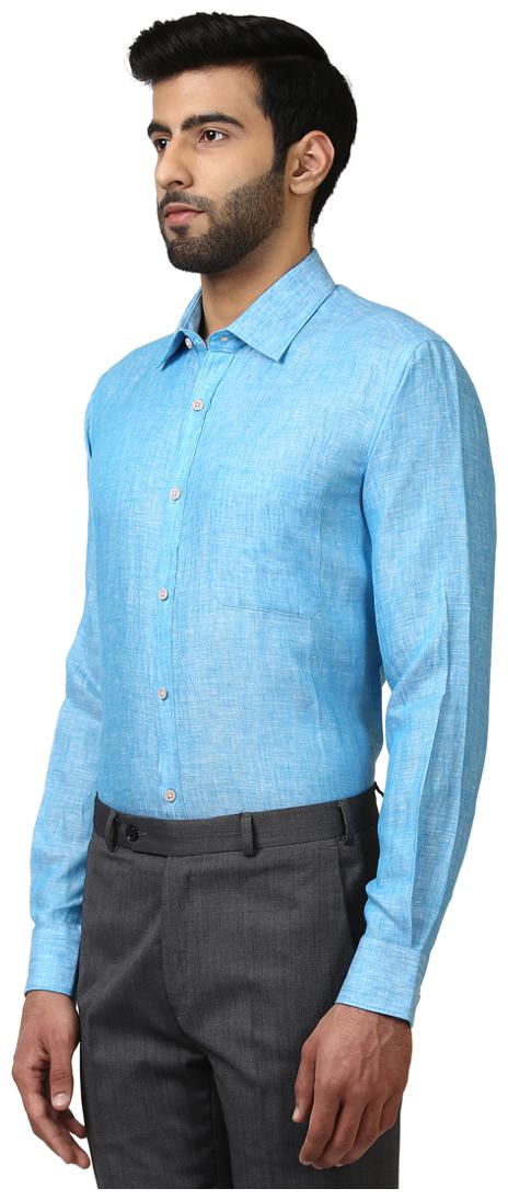 

Raymond Men Slim fit Formal Shirt - Blue