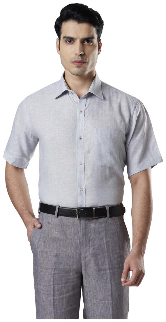 

Raymond Men Regular fit Formal Shirt - Grey