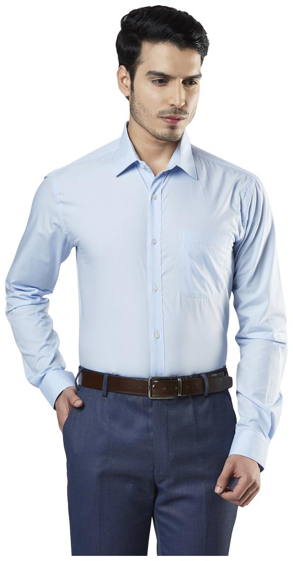 

Raymond Men Slim fit Formal Shirt - Blue