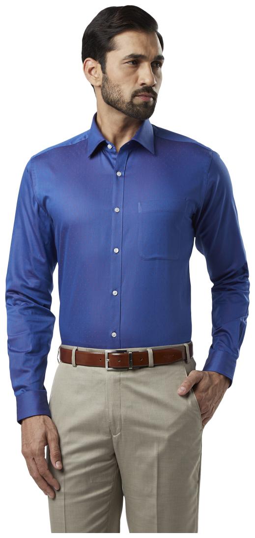 

Raymond Men Slim fit Formal Shirt - Blue