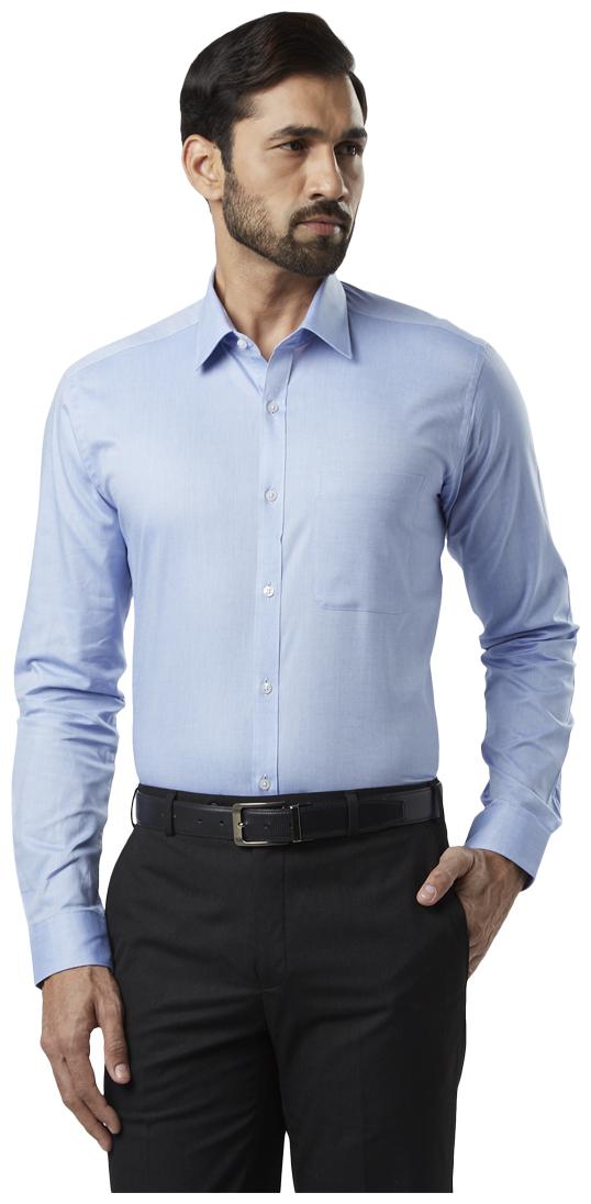 

Raymond Men Slim fit Formal Shirt - Blue