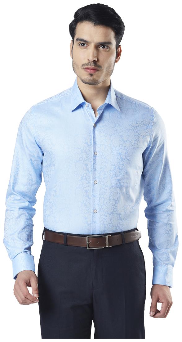 

Raymond Men Regular fit Formal Shirt - Blue