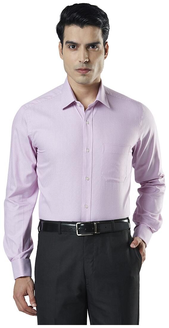 

Raymond Men Regular fit Formal Shirt - Pink