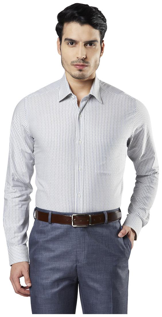 

Raymond Men Slim fit Formal Shirt - Blue