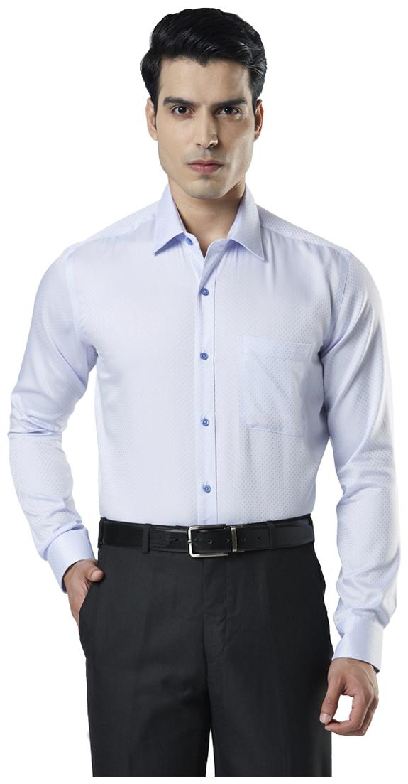 

Raymond Men Regular fit Formal Shirt - Blue