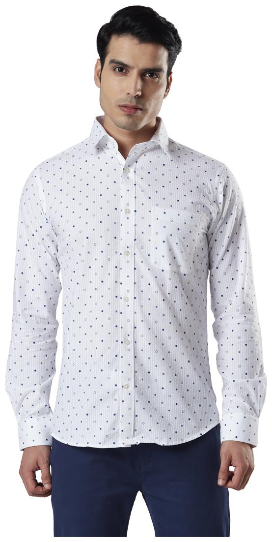 

Raymond Men Slim fit Formal Shirt - White