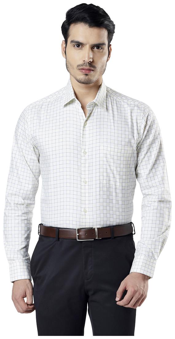 

Raymond Men Regular fit Formal Shirt - Yellow