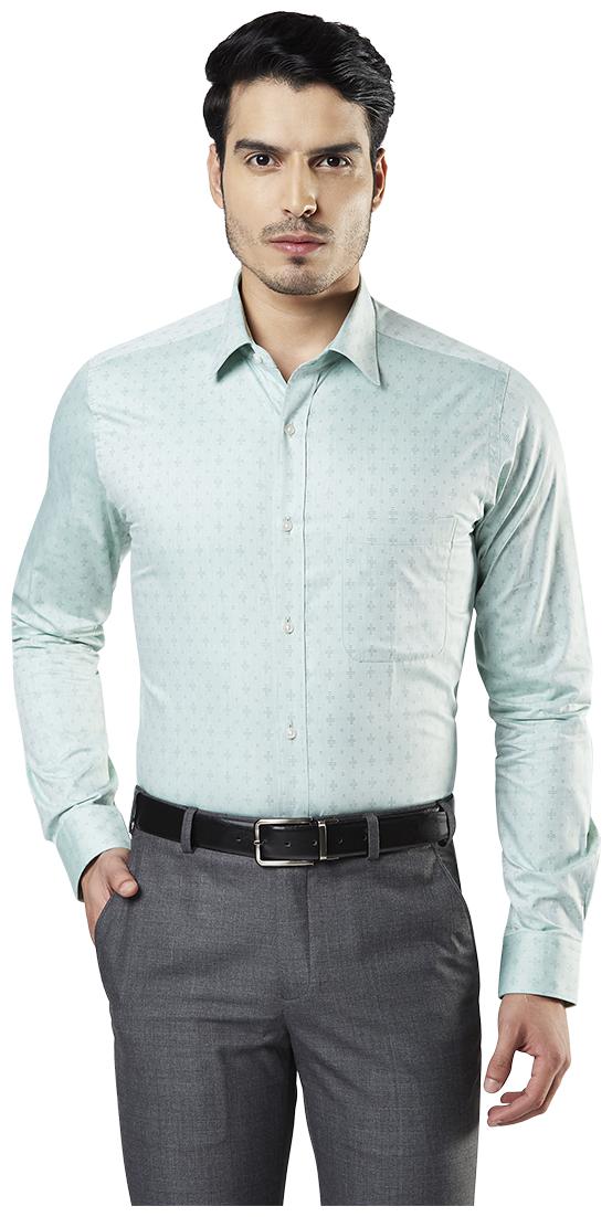

Raymond Men Slim fit Formal Shirt - Green