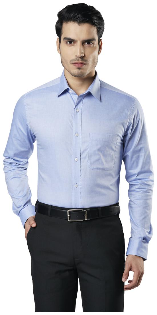 

Raymond Men Slim fit Formal Shirt - Blue