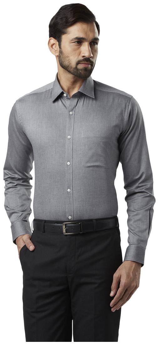 

Raymond Men Slim fit Formal Shirt - Grey