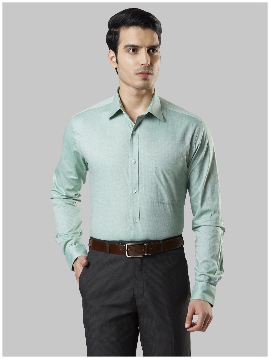 

Raymond Men Slim fit Formal Shirt - Green