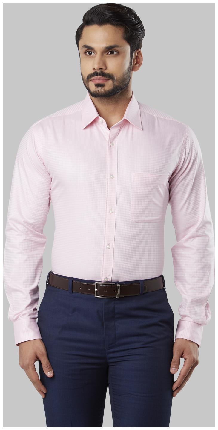 

Raymond Men Slim fit Formal Shirt - Red