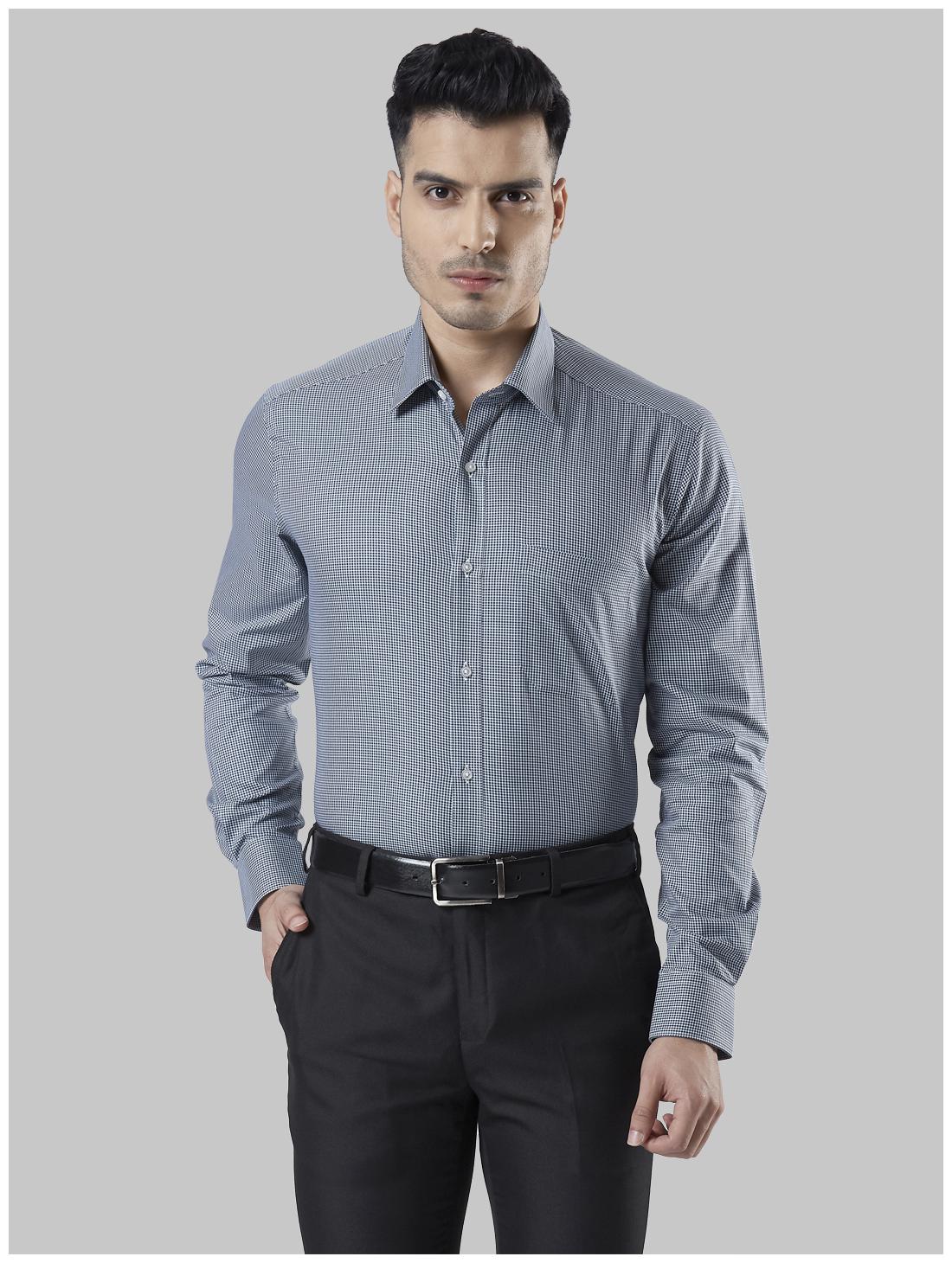 

Raymond Men Regular fit Formal Shirt - Green