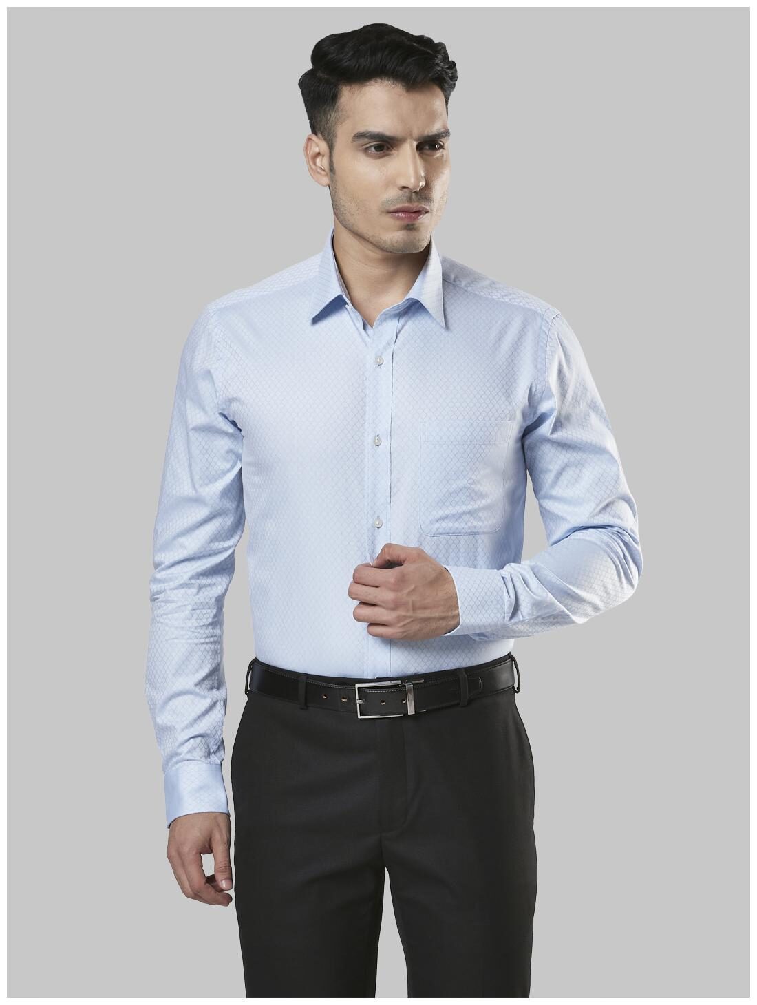 

Raymond Men Slim fit Formal Shirt - Blue