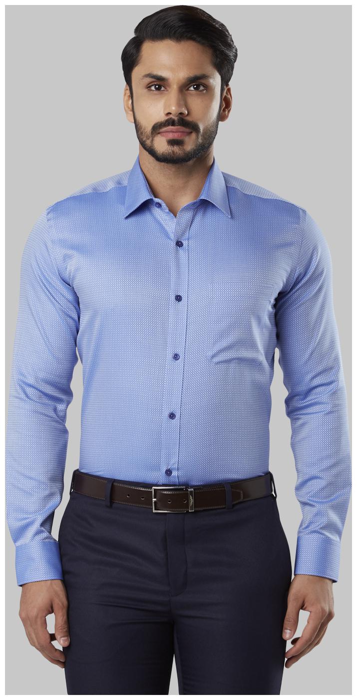 

Raymond Men Regular fit Formal Shirt - Blue