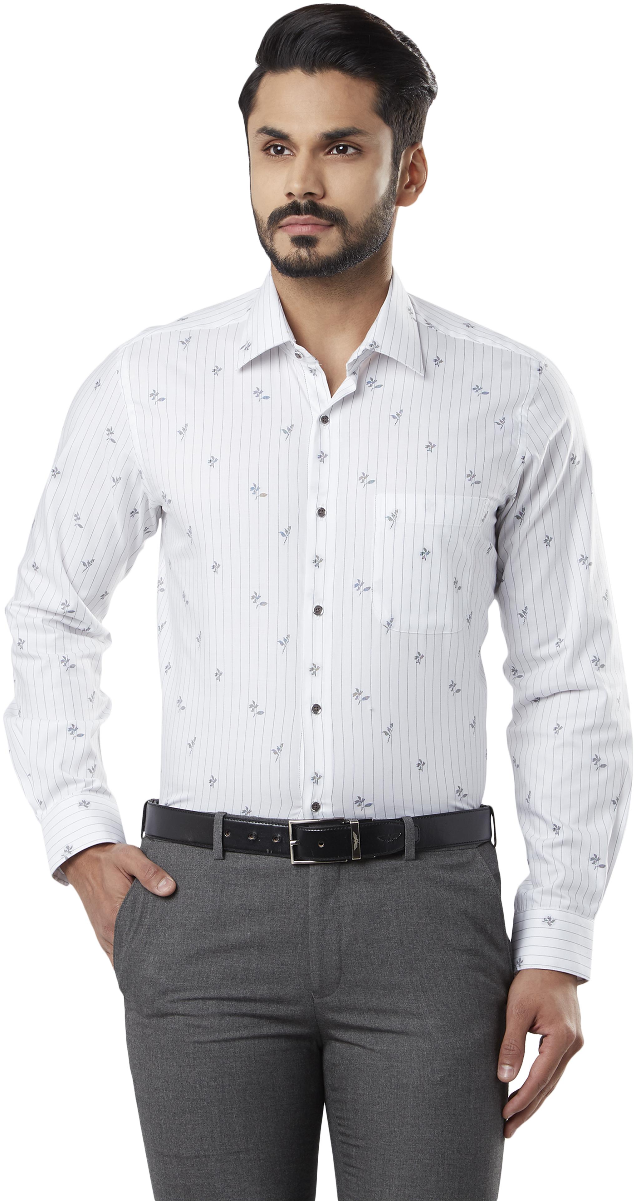 

Raymond Men Regular fit Formal Shirt - White