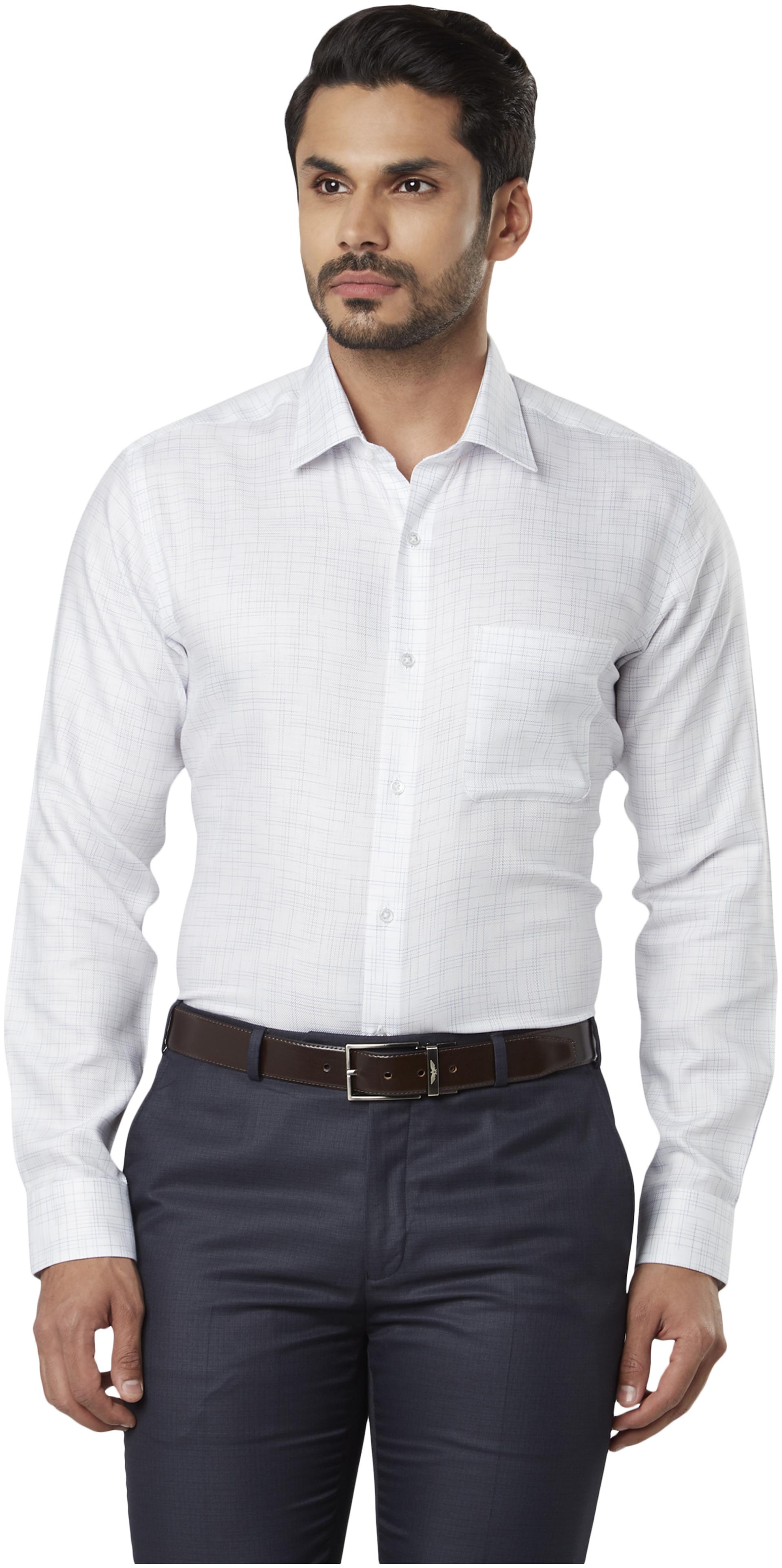 

Raymond Men Regular fit Formal Shirt - White
