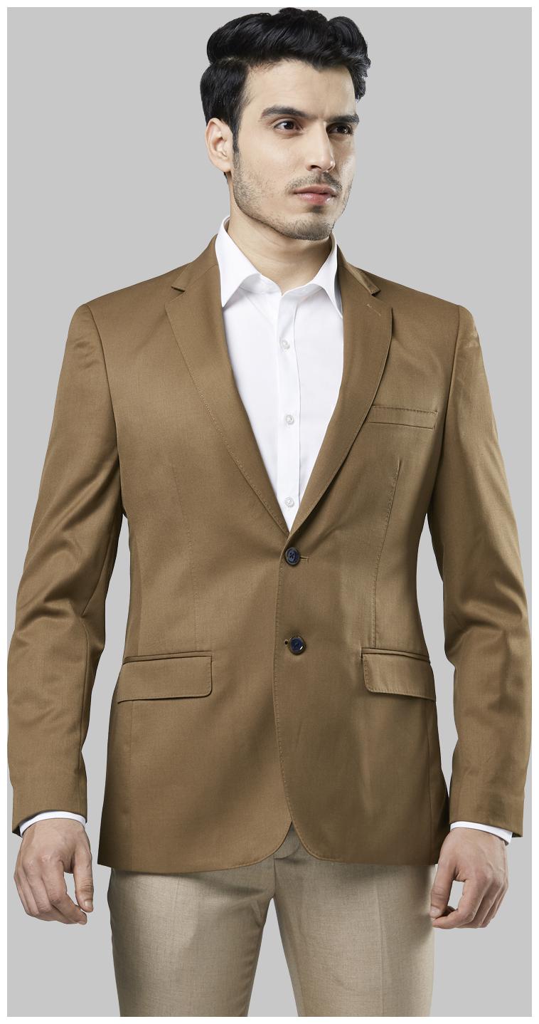 

Raymond Men Brown Solid Regular fit Single Breasted Blazer