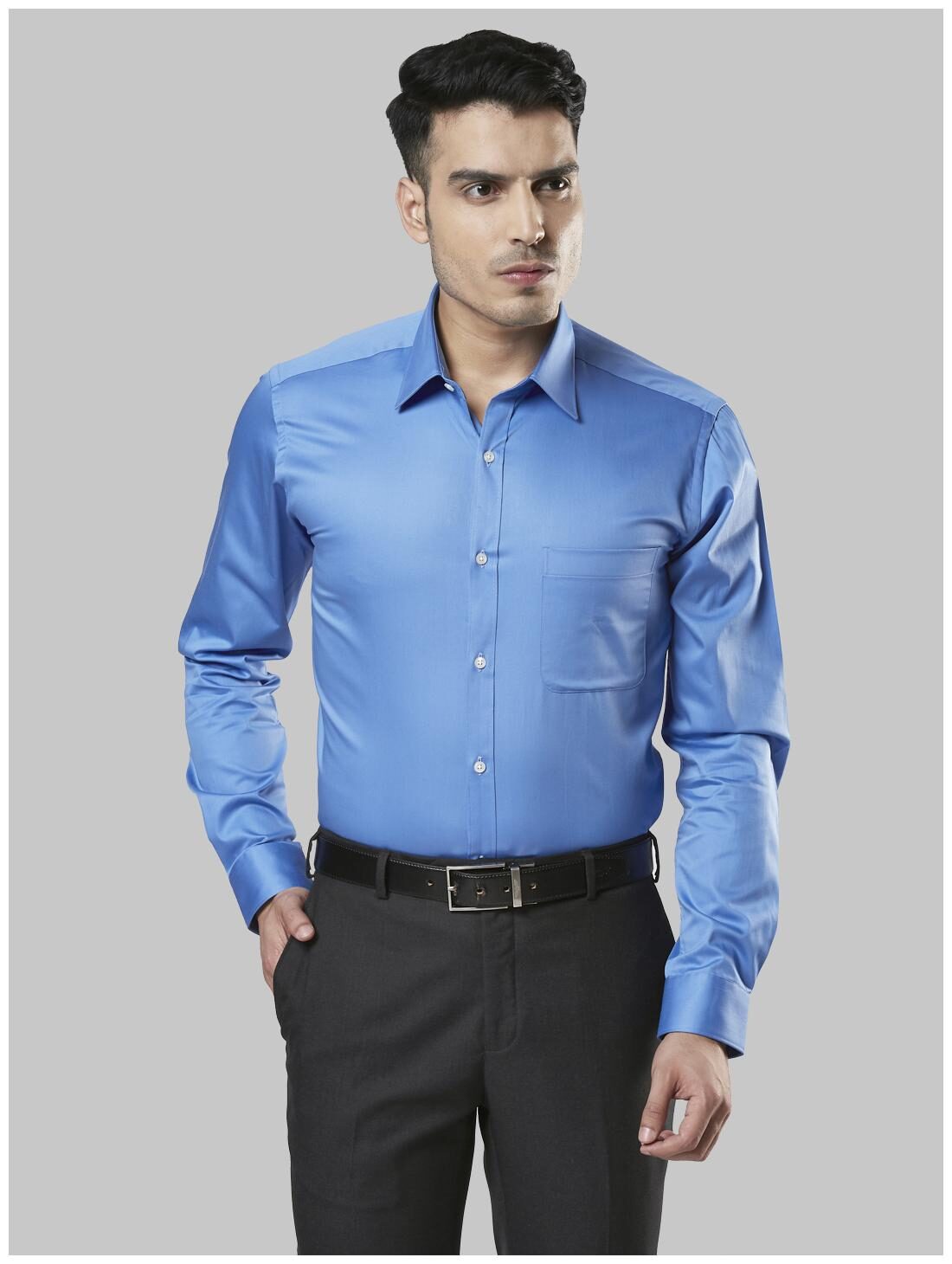 

Raymond Men Slim fit Formal Shirt - Blue