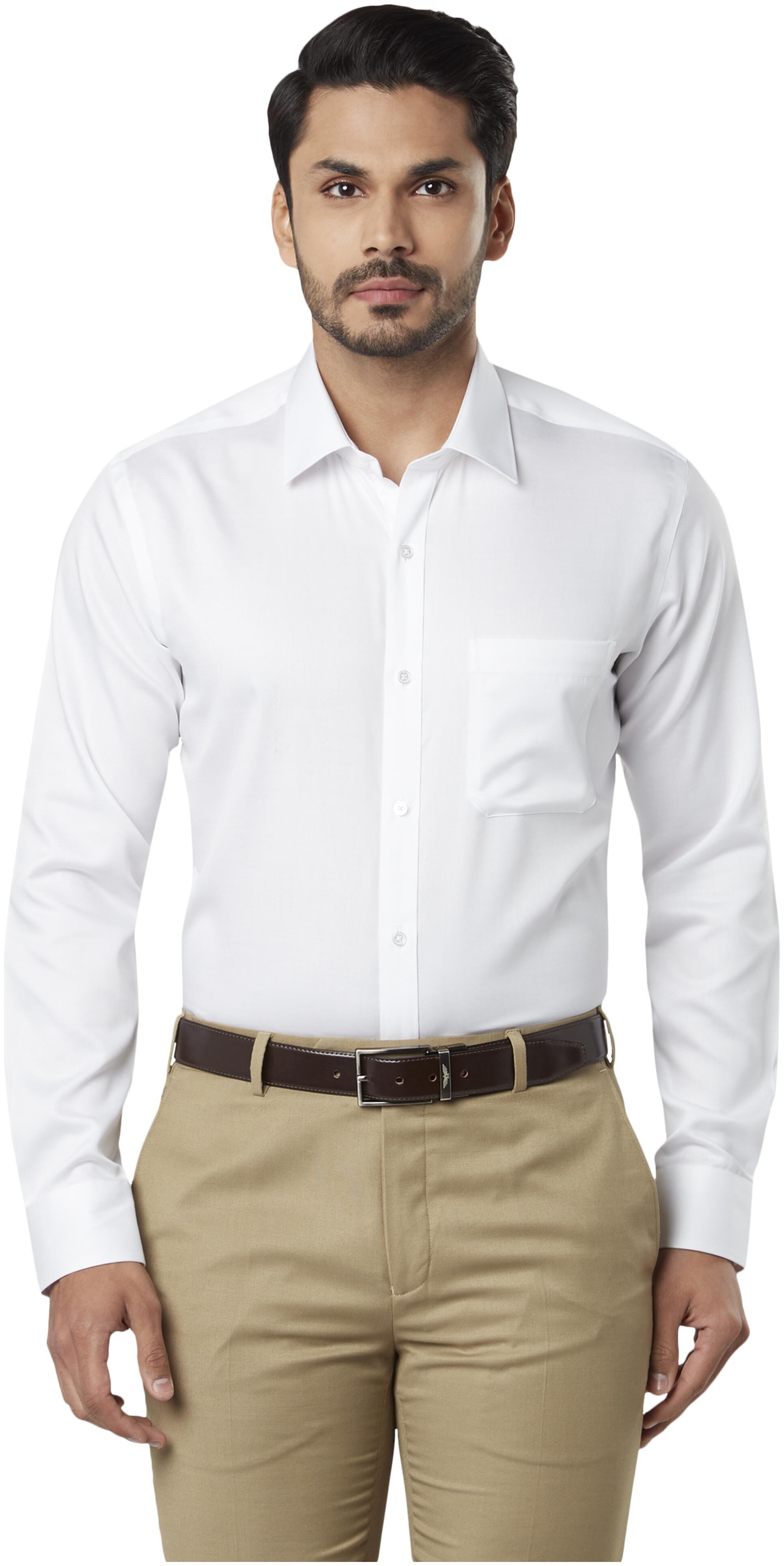 

Raymond Men Regular fit Formal Shirt - White