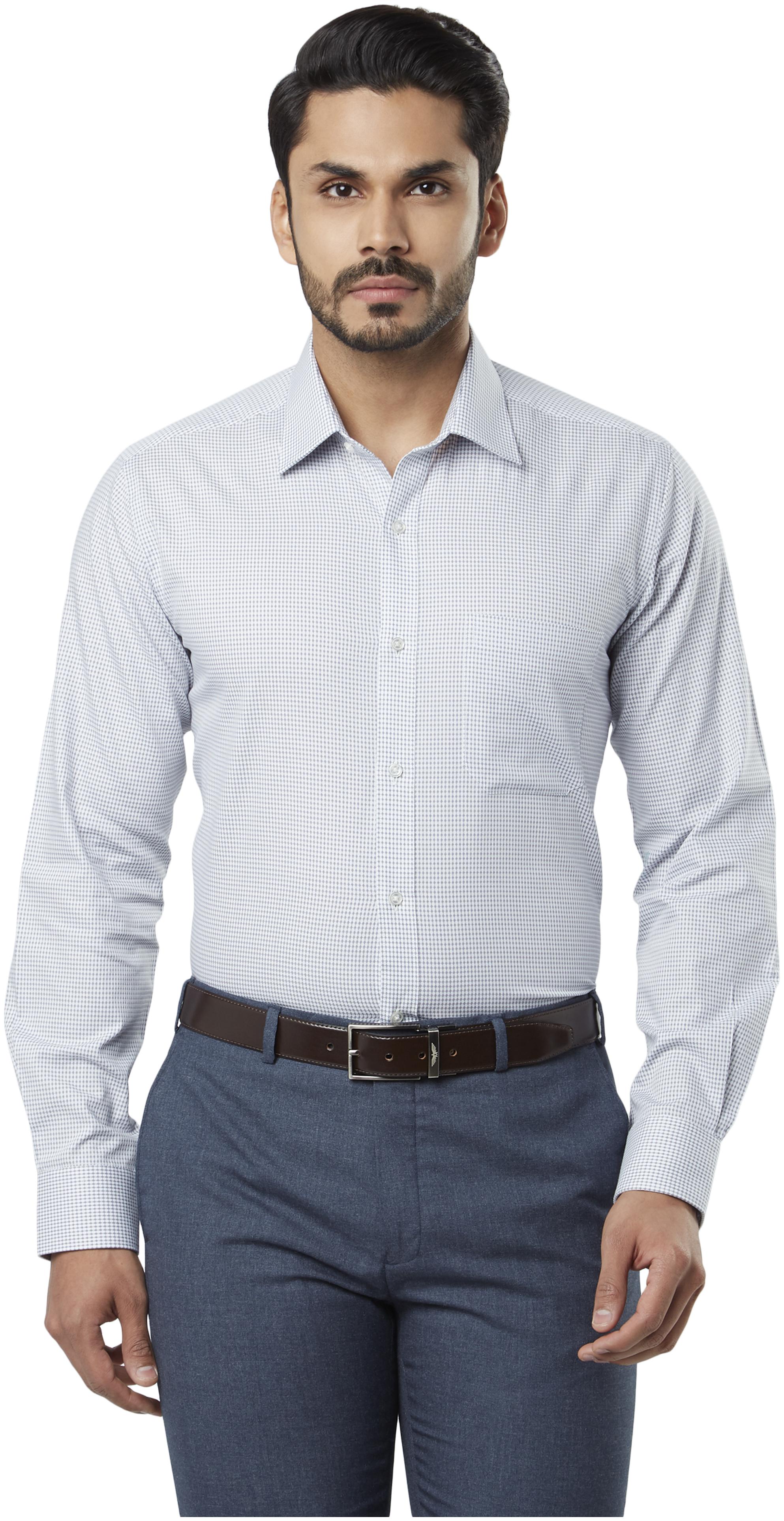 

Raymond Men Regular fit Formal Shirt - Grey