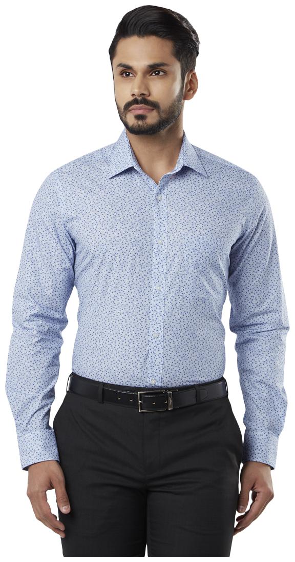 

Raymond Men Regular fit Formal Shirt - Blue