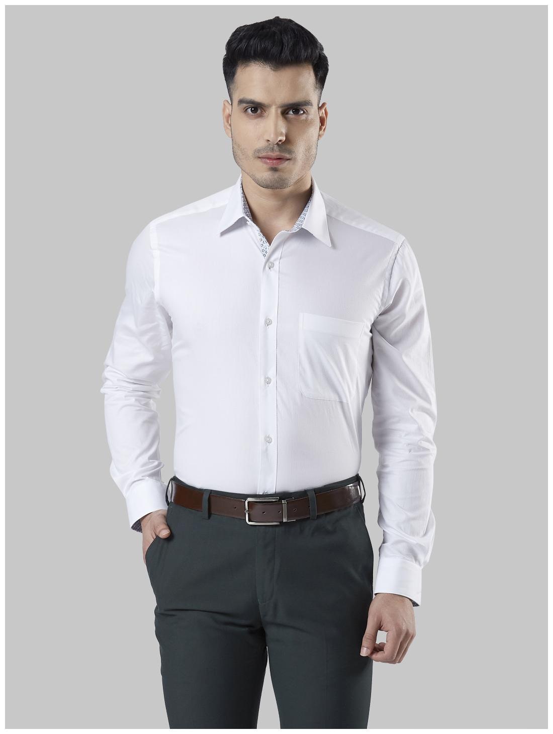 

Raymond Men Regular fit Formal Shirt - White