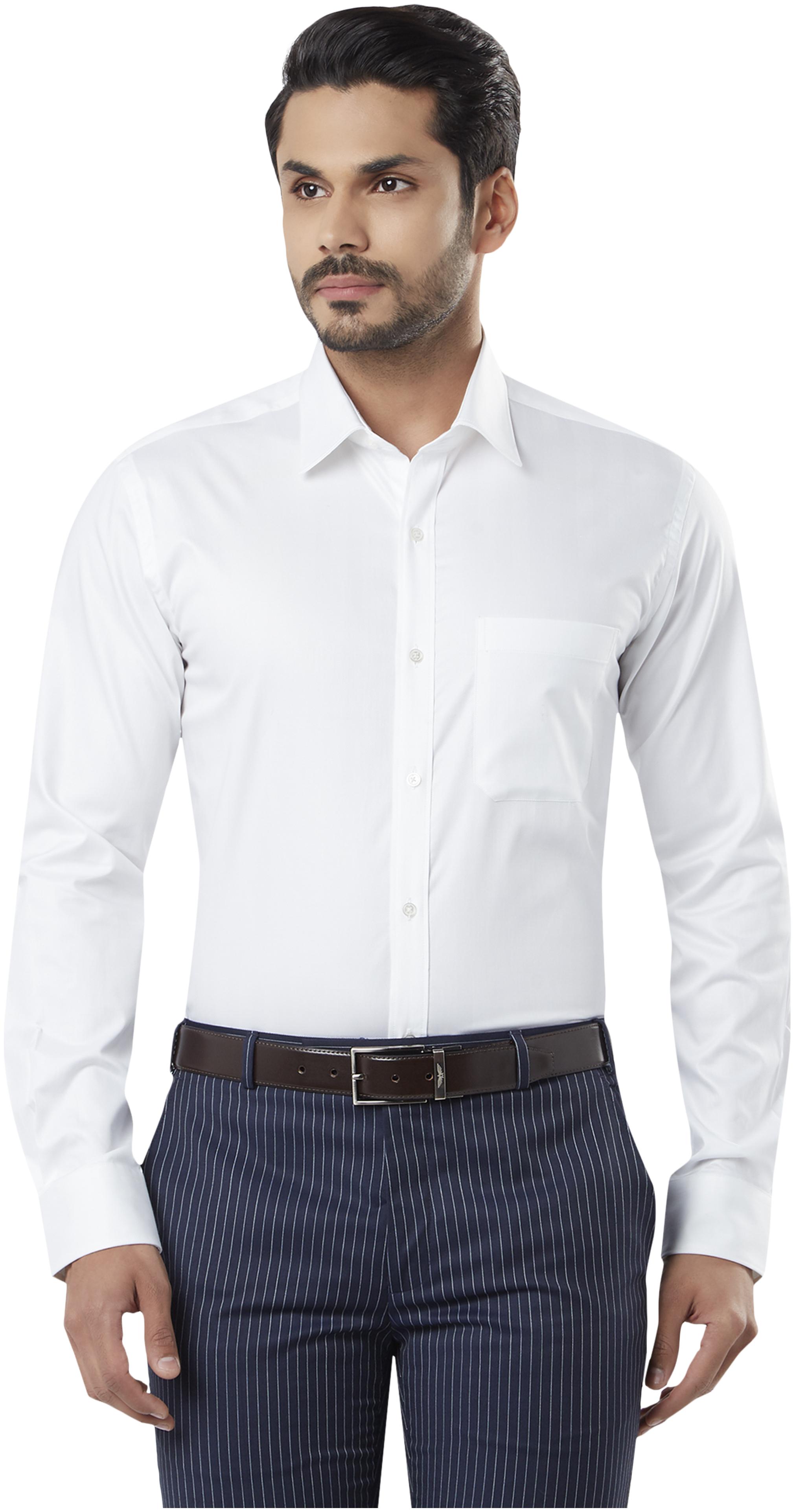 

Raymond Men Regular fit Formal Shirt - White