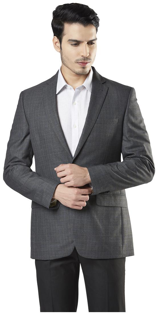 

Raymond Men Grey Solid Regular fit Single Breasted Blazer
