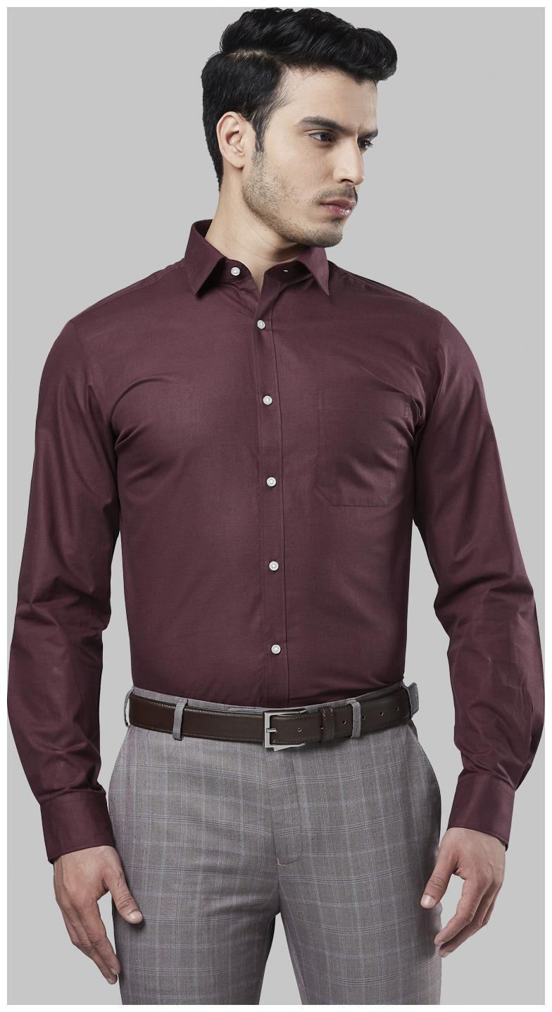 

Raymond Men Slim fit Formal Shirt - Maroon