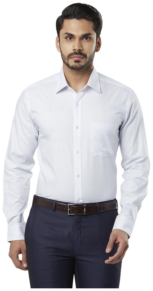 

Raymond Men Regular fit Formal Shirt - White