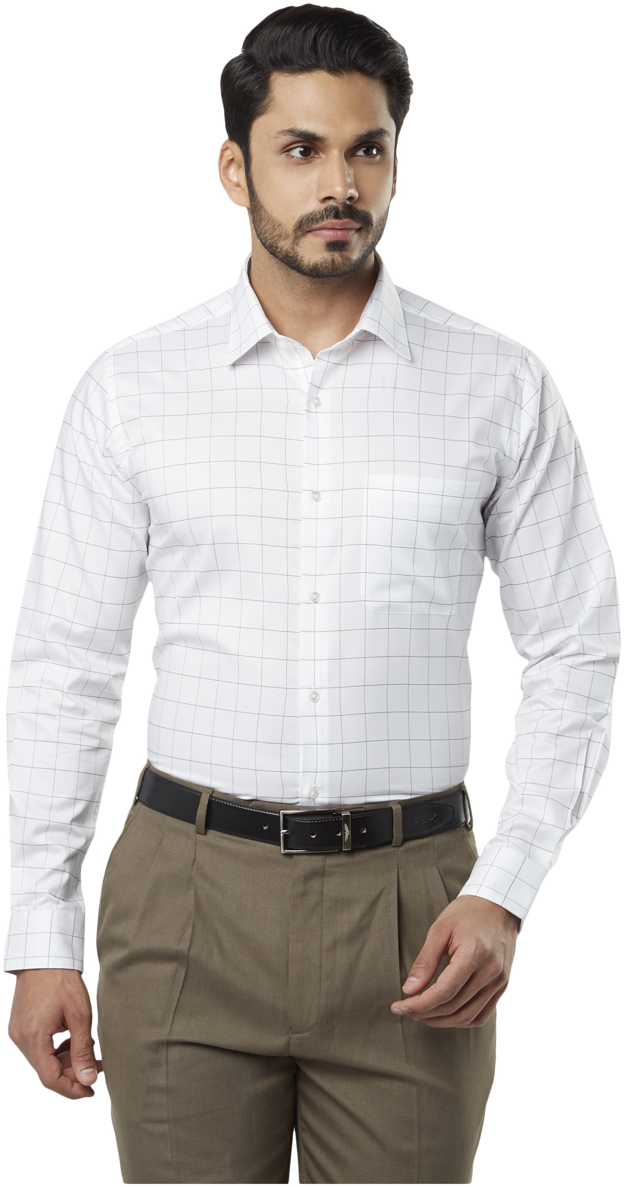

Raymond Men Regular fit Formal Shirt - White