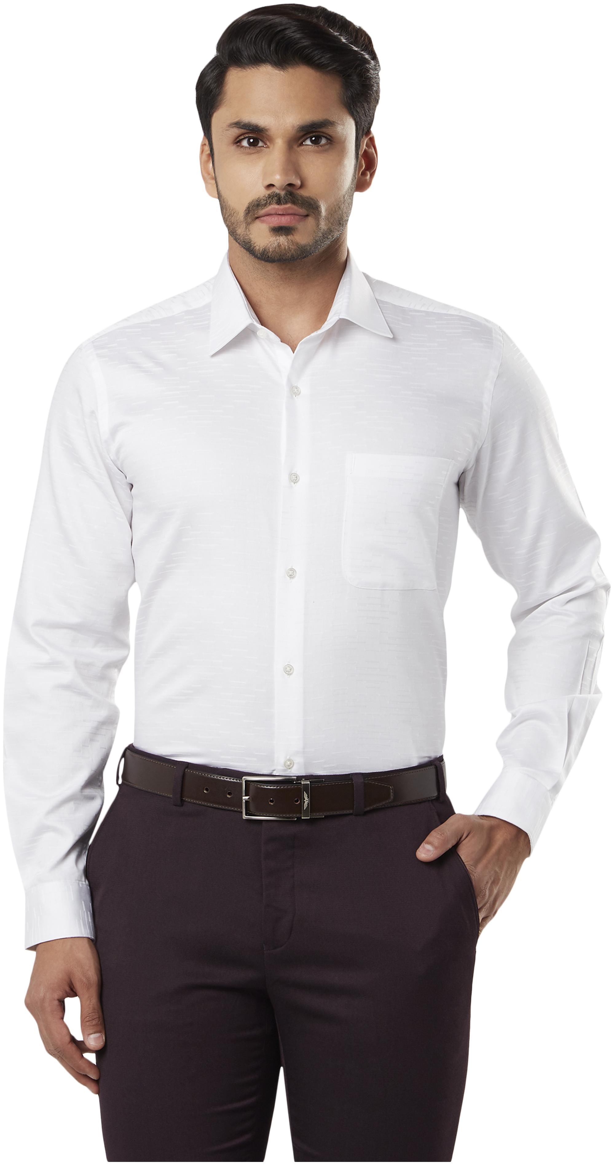 

Raymond Men Regular fit Formal Shirt - White
