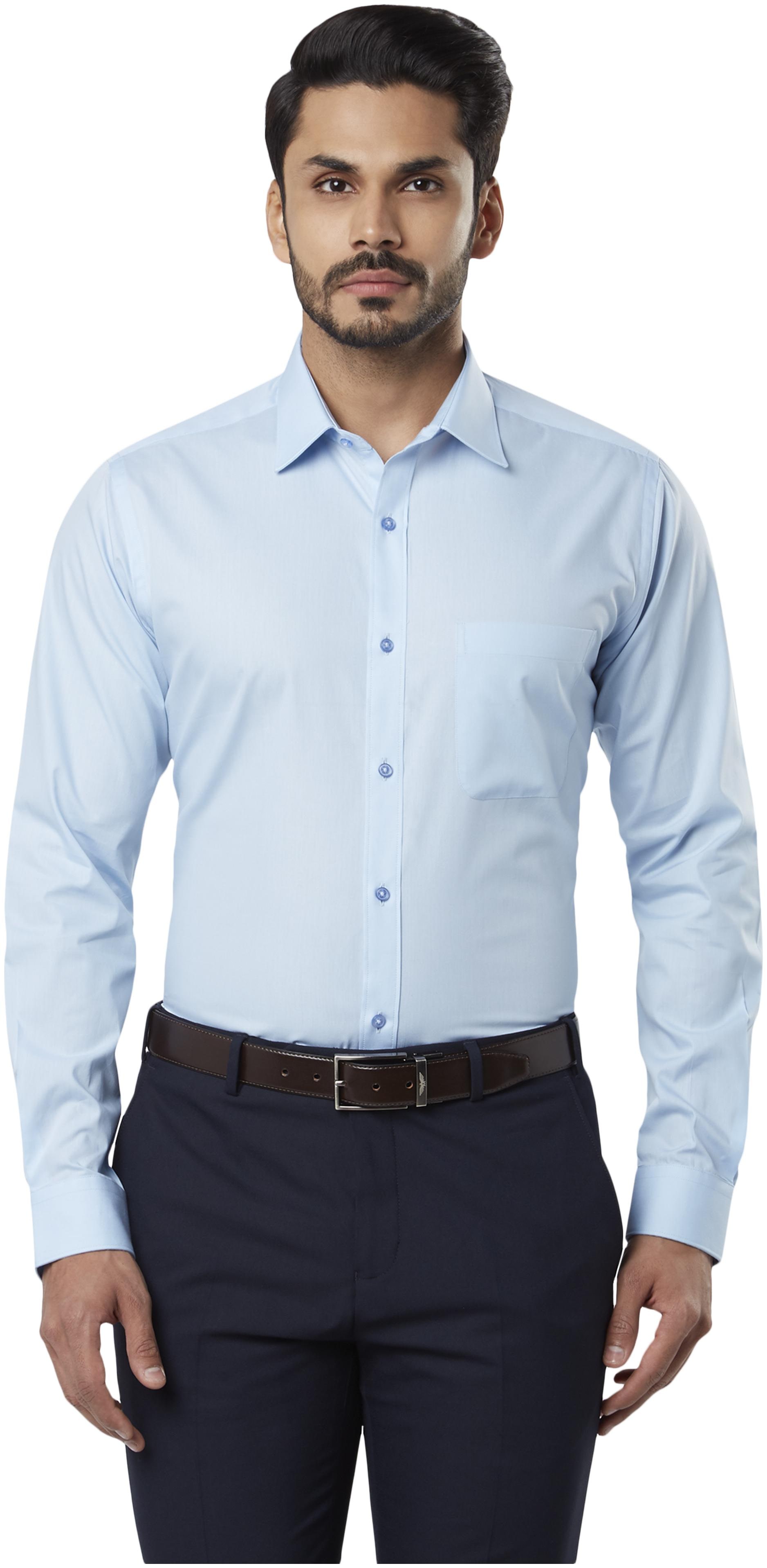 

Raymond Men Slim fit Formal Shirt - Blue