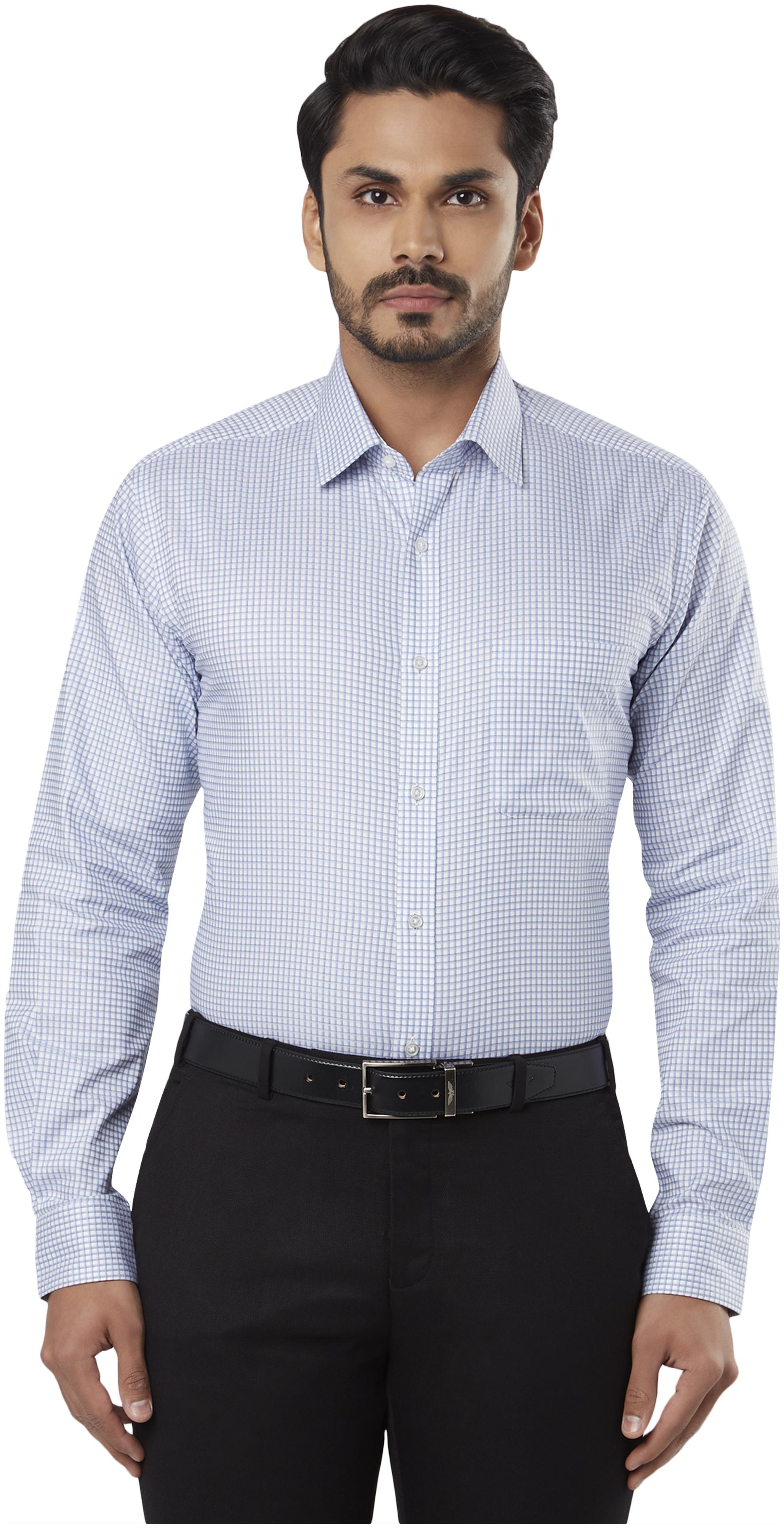 

Raymond Men Slim fit Formal Shirt - Blue