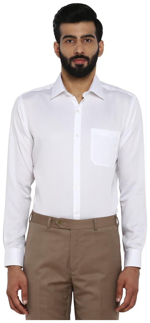 

Raymond Men Regular fit Formal Shirt - White