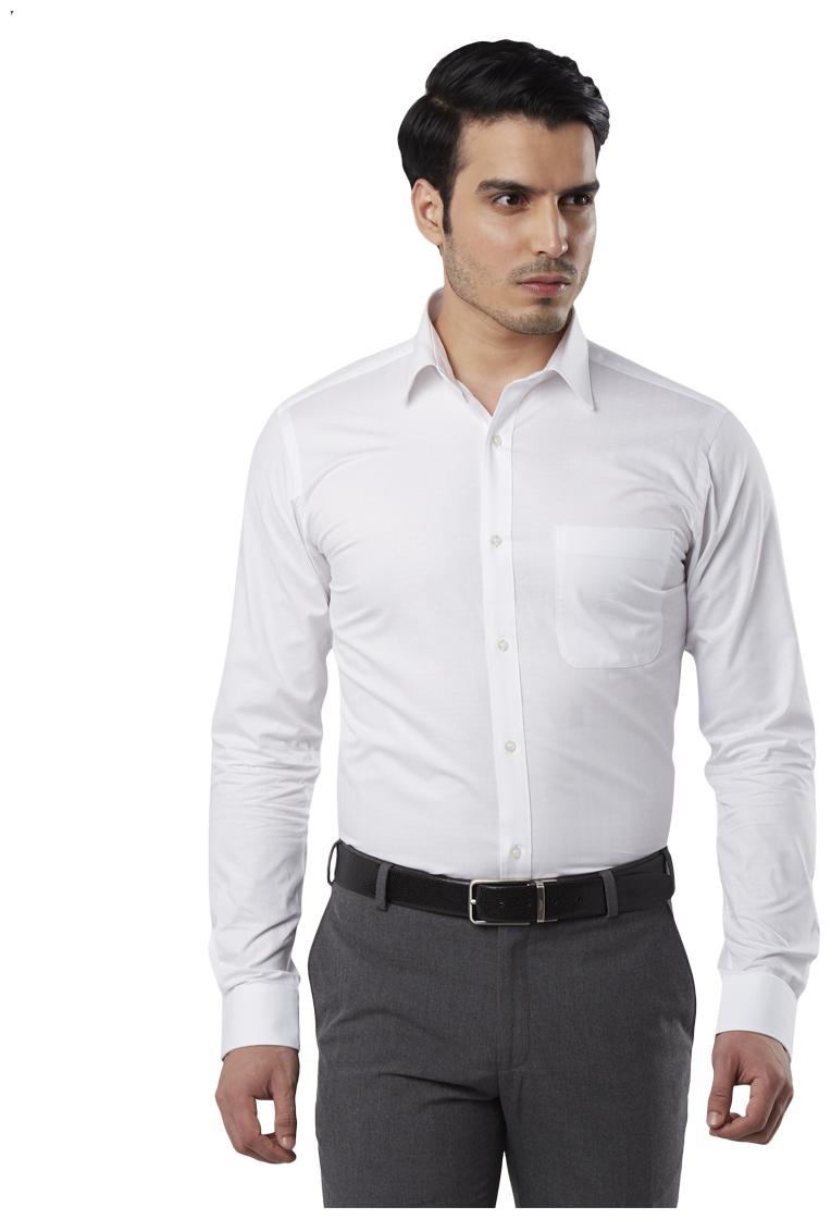 

Raymond Men Slim fit Formal Shirt - White