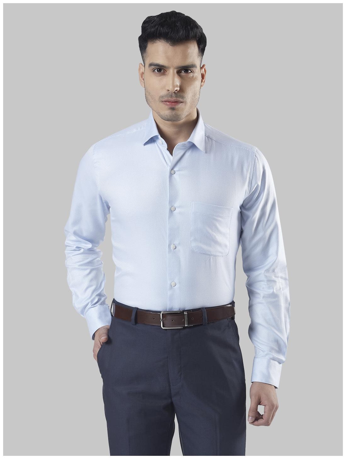 

Raymond Men Regular fit Formal Shirt - Blue