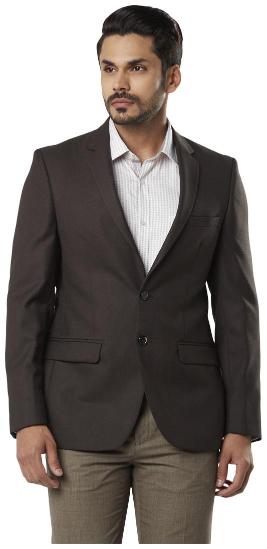 

Raymond Men Brown Solid Regular fit Single Breasted Blazer