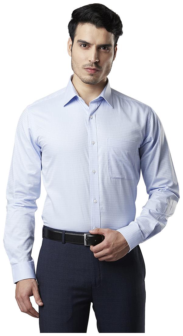 

Raymond Men Slim fit Formal Shirt - Blue