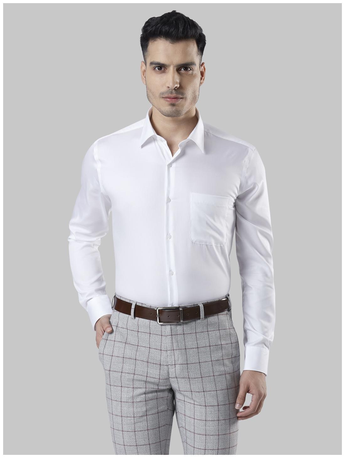 

Raymond Men Regular fit Formal Shirt - White
