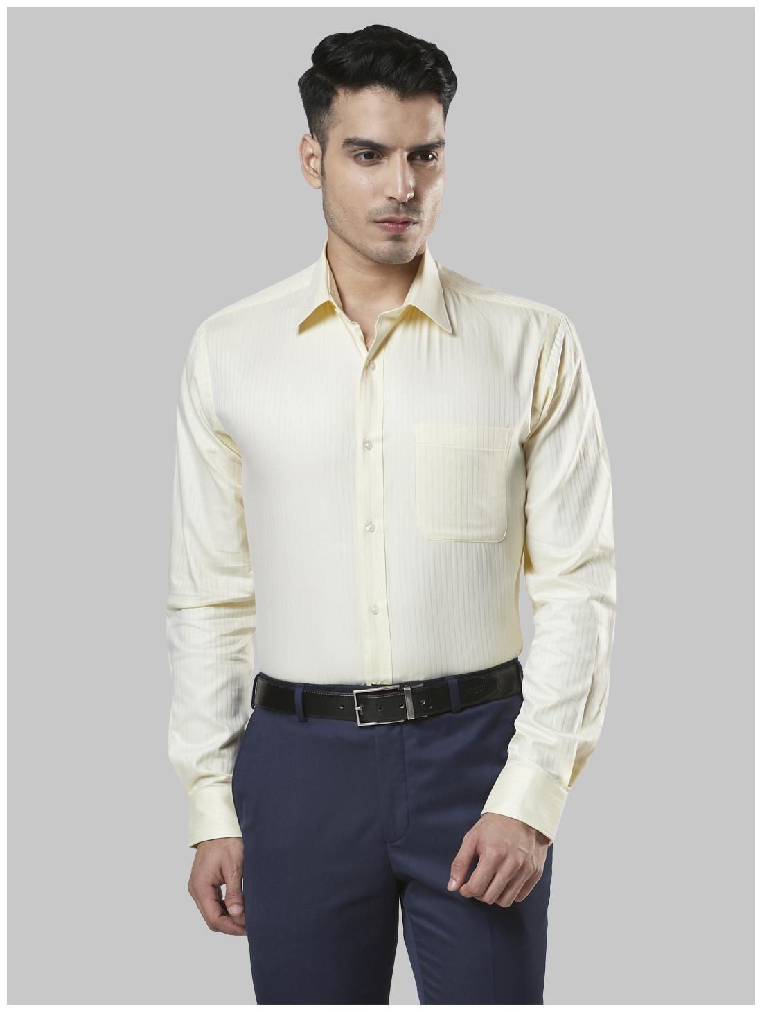 

Raymond Men Slim fit Formal Shirt - Tan
