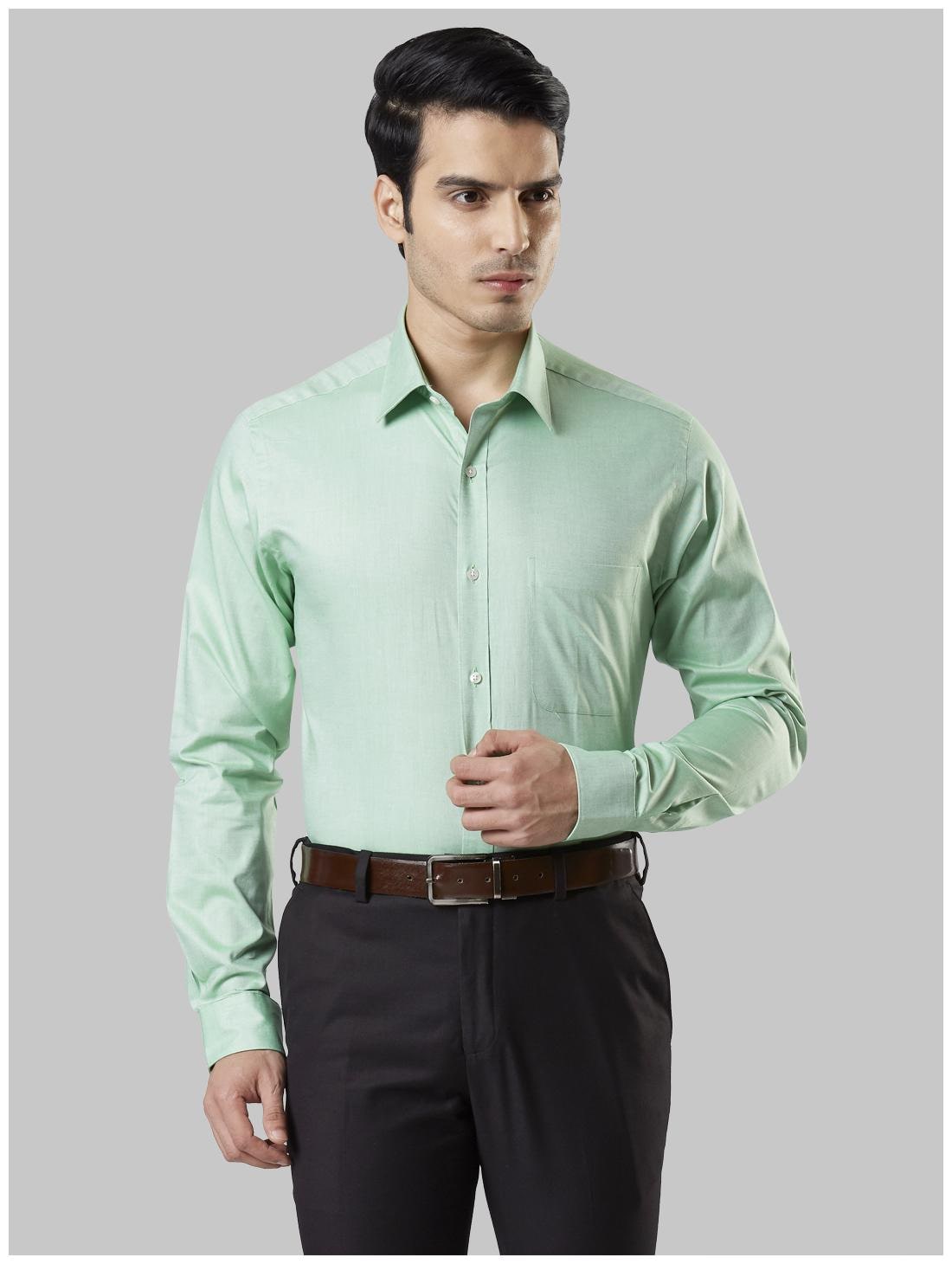 

Raymond Men Slim fit Formal Shirt - Green