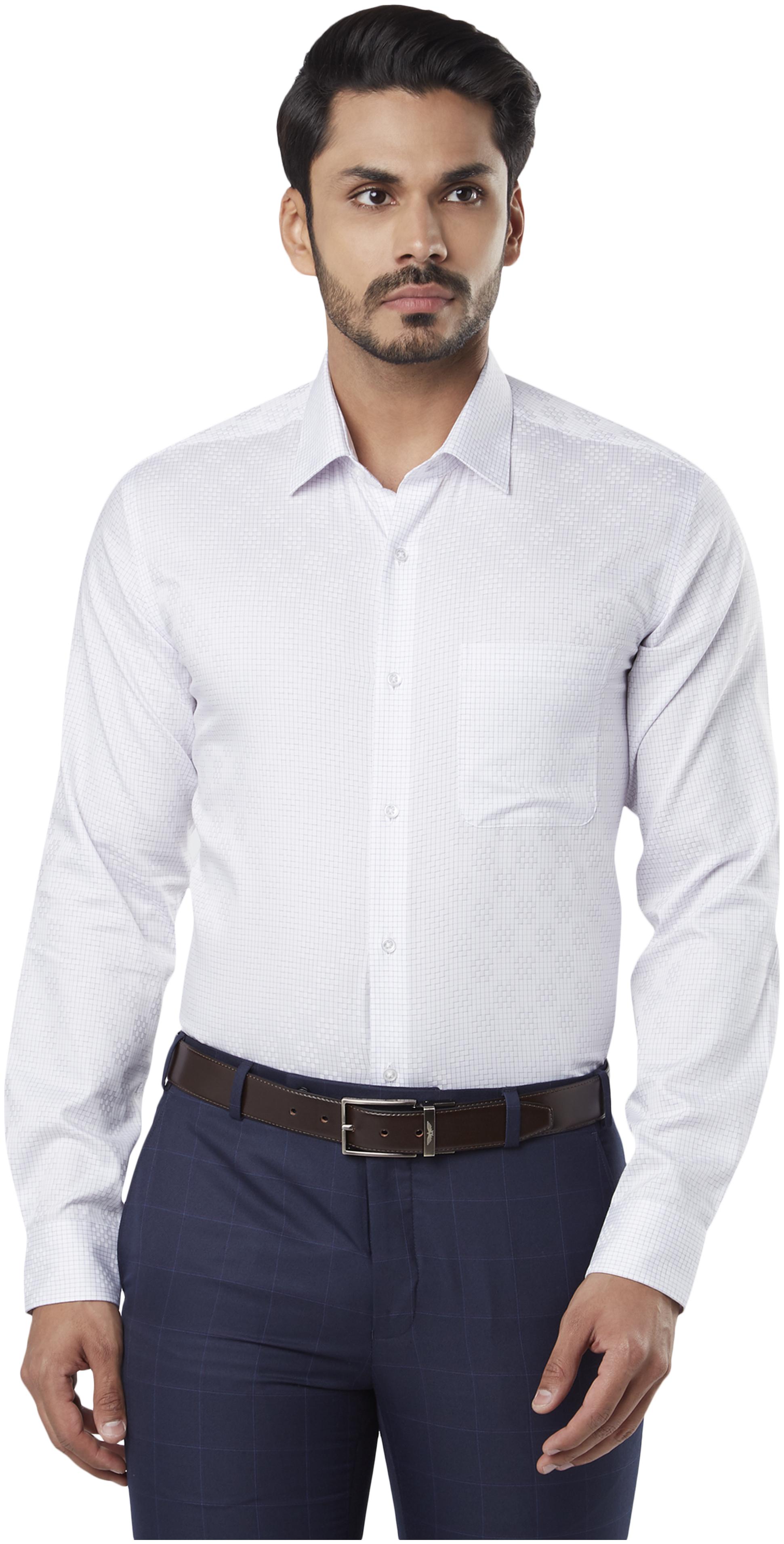 

Raymond Men Regular fit Formal Shirt - White