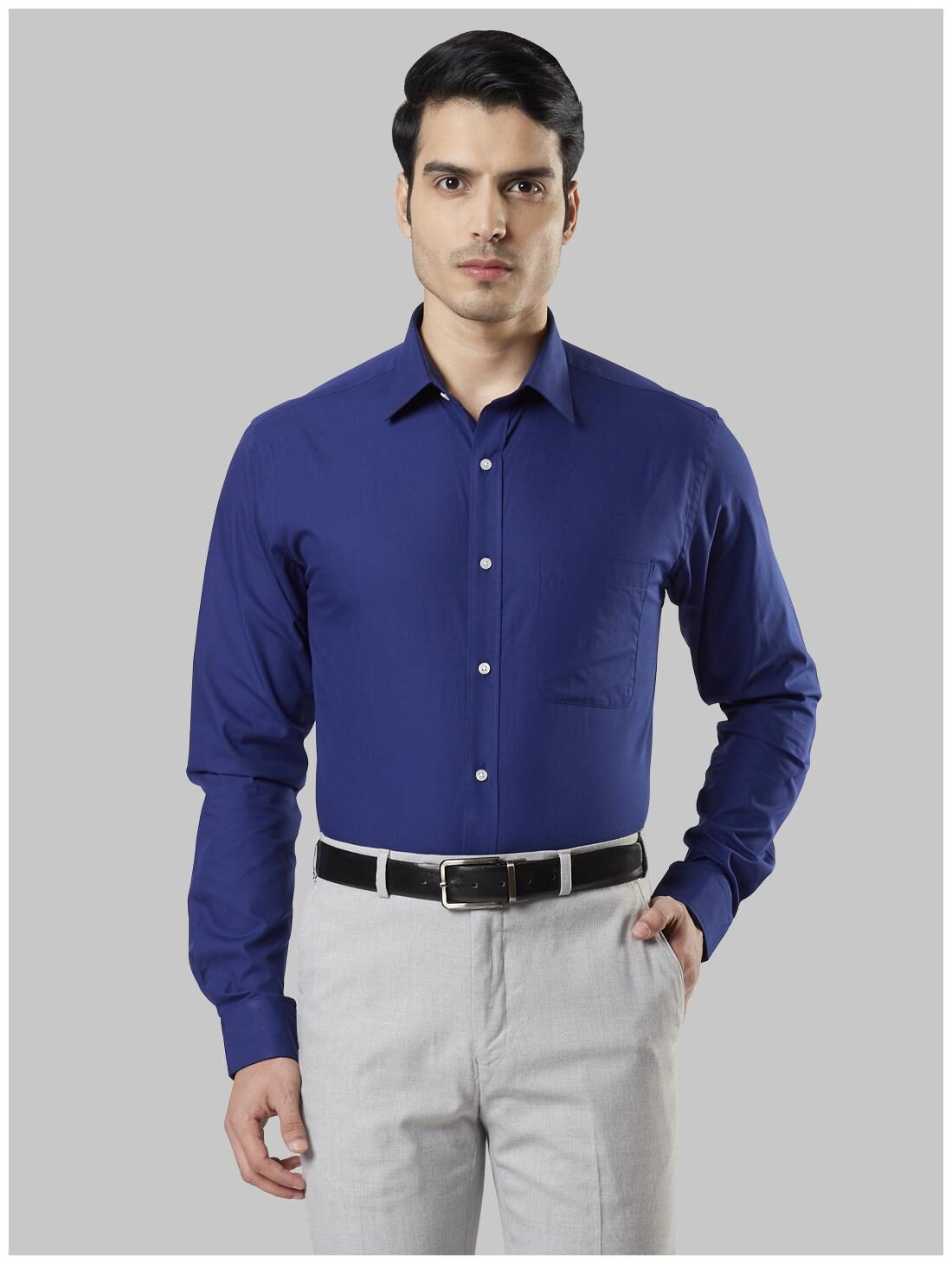 

Raymond Men Slim fit Formal Shirt - Blue