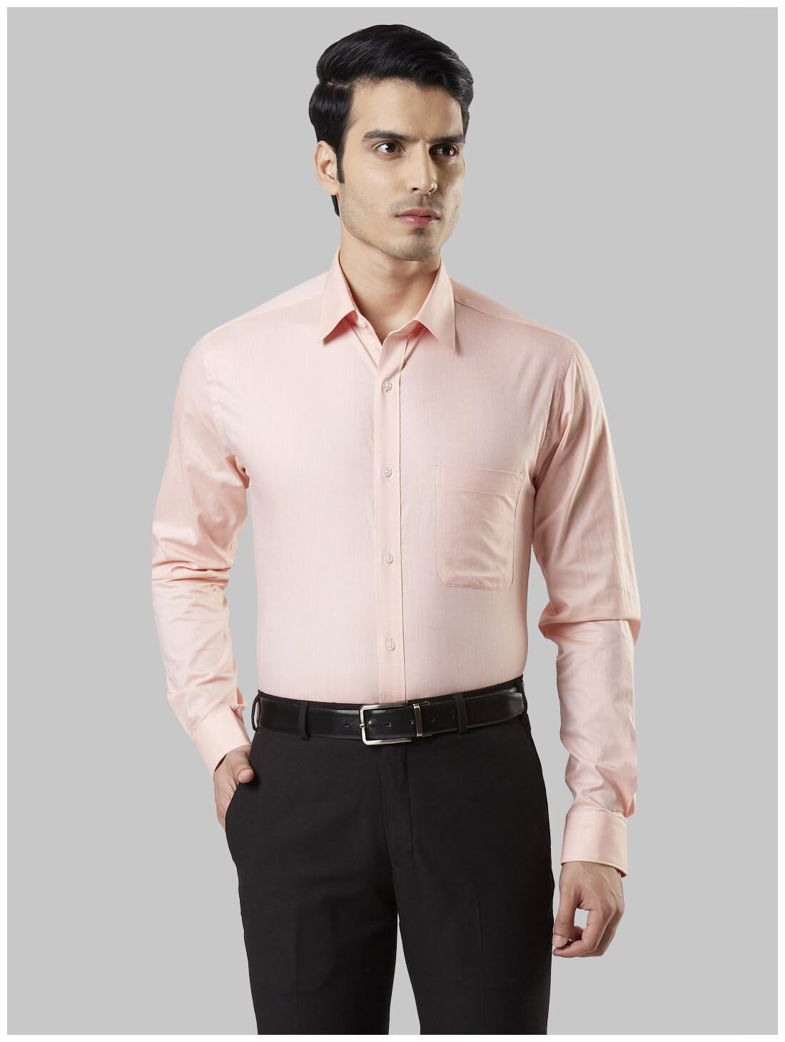 

Raymond Men Slim fit Formal Shirt - Orange