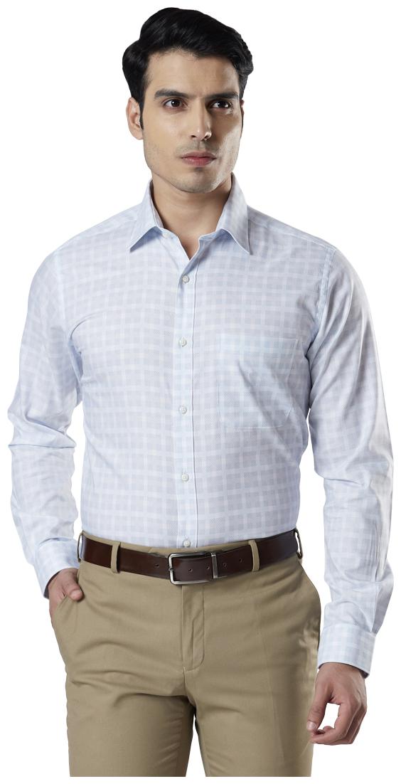 

Raymond Men Slim fit Formal Shirt - Blue