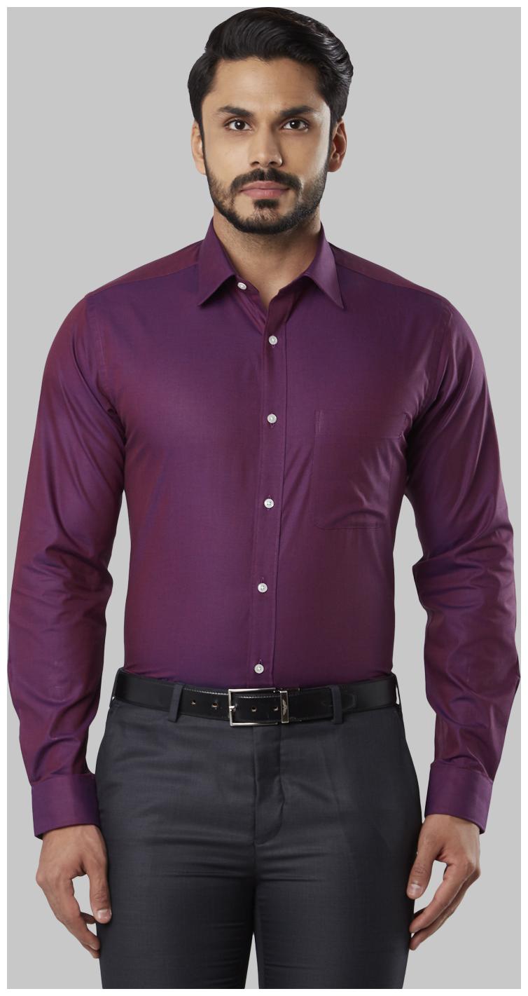 

Raymond Men Slim fit Formal Shirt - Purple